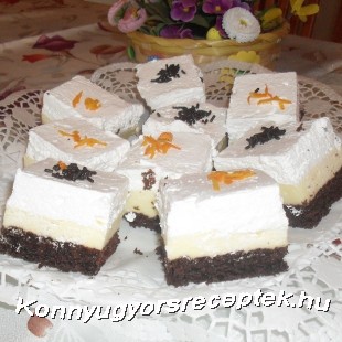 Narancsos amerikai krémes 