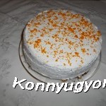 Karácsonyi narancsos túrótorta