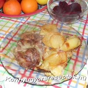 Fűszeres tarja pékné módra Fűszeres tarja pékné módra