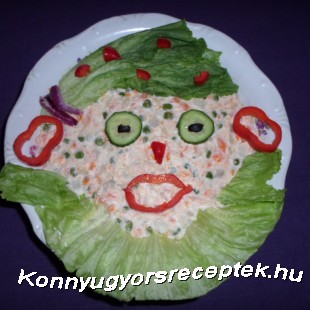 Franciasalátás karibi lány Franciasalátás karibi lány