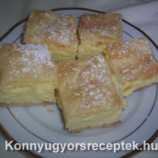 Krémes házilag készítve