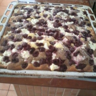 Túrós meggyes joghurtos