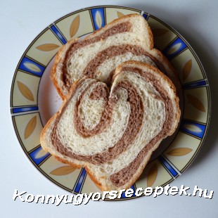 Fahéjas - kakaós kalács Fahéjas - kakaós kalács