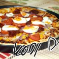 Magyaros pizza KD módra - KD pizza