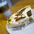 Cukkinis-mascarpones quiche, avagy francia pite