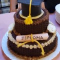 Diplomaosztóra ( rumos dió-csokoládé)