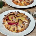 Őszibarackos galette