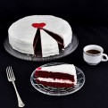 Red Velvet torta (Vörös bársony torta)