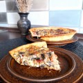 Sajtos gombás quiche