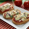 Sajtos bruschetta