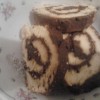 Csokoládékrémes Piskótatekercs